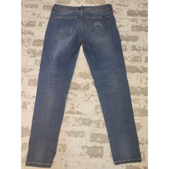 2585 Chip and Pepper Syd Skinny Ankle with Embroidery Detail Women's 27 - Picture 4 of 7